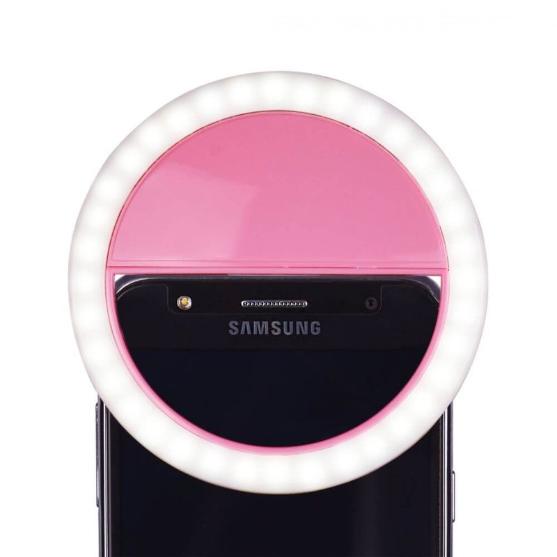 Iluminador-Circular-LED-Celular-SmartPhone-Selfie-Ring-Light--Rosa-