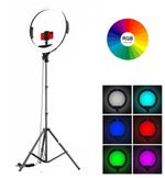 Iluminador-Circular-Led-Ring-Light-Tolifo-19--RGB-60W-Selfie-Profissional--Fonte-Bivolt-