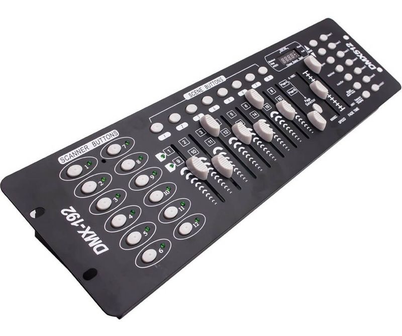 Mesa-Controladora-Profissional-Dmx-512-Iluminacao-e-Efeitos-Portatil-192-Canais