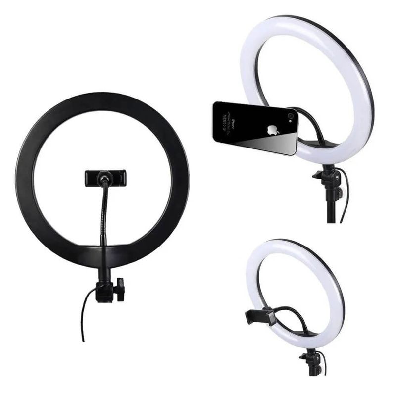 Iluminador-Led-Circular-14--60W-Ring-Light-35cm-com-Controle-e-Fonte-Bivolt