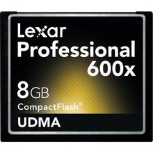 Cartão CompactFlash Lexar 8GB Professional 90MB/s UDMA 600x