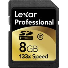 Cartão SDHC Lexar 8GB Professional 133x