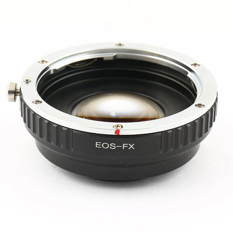 Adaptador-de-Lente-EOS-FX-Speed-Buster-de-Lente-Canon-EF-para-FujiFilm-X-Mirrorless--Foco-Manual-