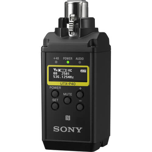 Sistema-Wireless-Sony-UWP-D26-de-Microfone-de-Lapela-Sem-Fio-2-Transmissores-e-Montagem-em-Camera