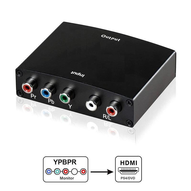 Mini-Conversor-de-Video-Componente-YPbPr-para-HDMI--L-R-RCA-