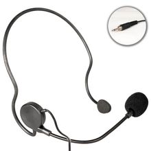 Microfone Headset Slim S4-1 Auriculado P2 Rosca Preto