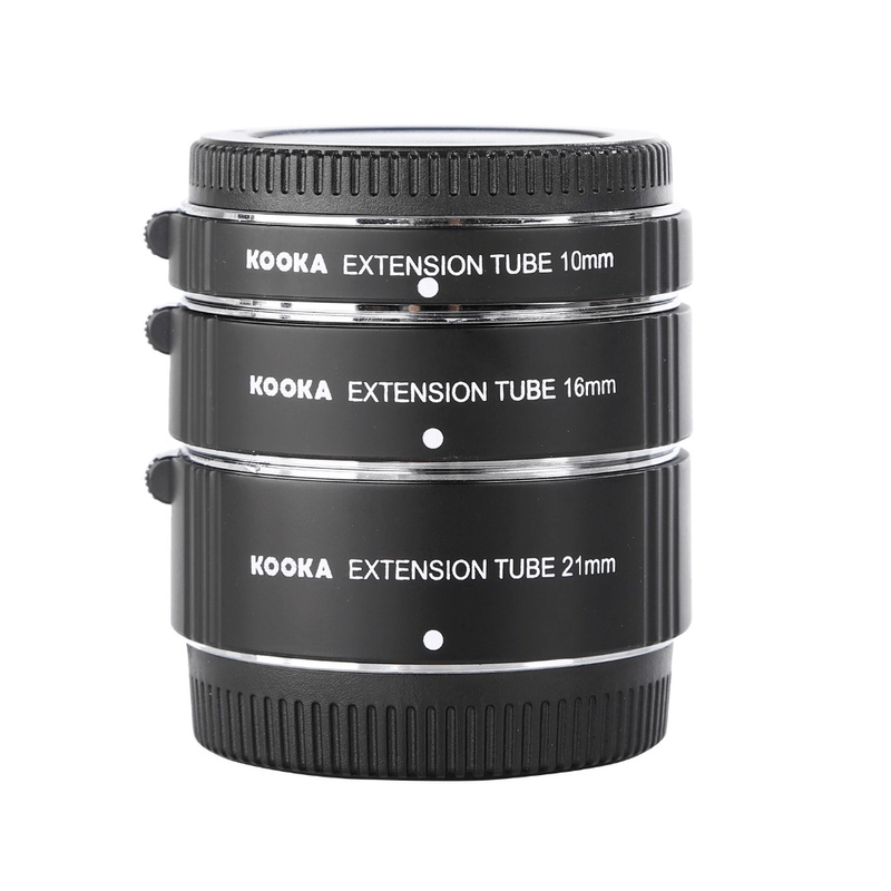 Tubo-Extensor-AF-Macro-10mm-16mm-e-21mm-Close-Up-para-Lentes-M4-3