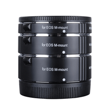 Tubo Extensor AF Macro 10mm, 16mm e 21mm Close-Up TTL para Lentes Canon EOS M