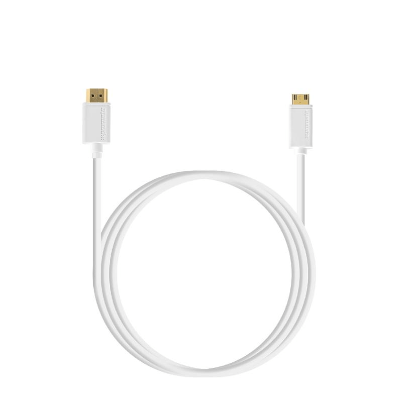 Cabo-HDMI-x-Mini-HDMI-Alta-Velocidade-de-5metros--Branco-