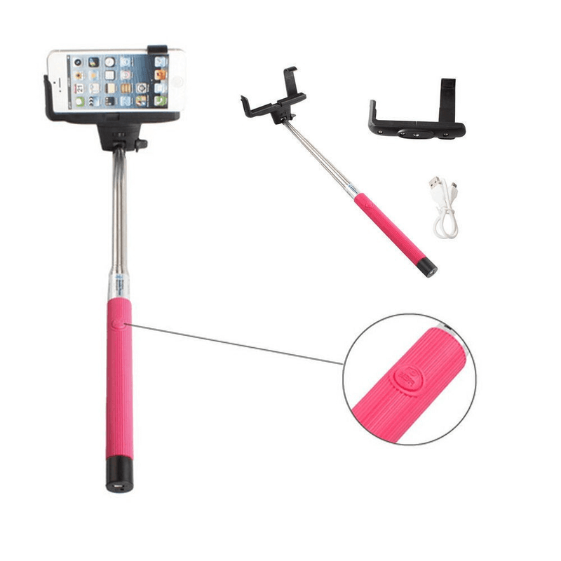 Bastao-de-Selfie-com-Disparador-Bluetooth-Universal-Rosa-Pink