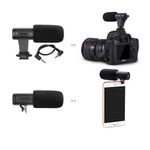 Microfone-Shotgun-Estereo-Mamen-MIC-06-Condensador-HD-Mini-para-Cameras-e-SmartPhones