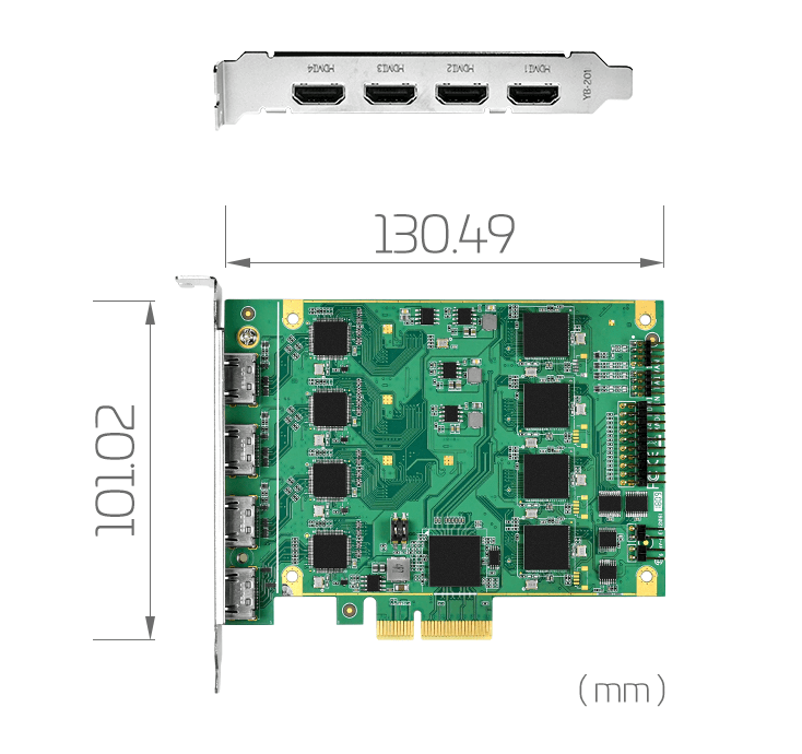 Placa-de-Captura-PCIe-NeoiD-4x-HDMI-1080p-4-Canais