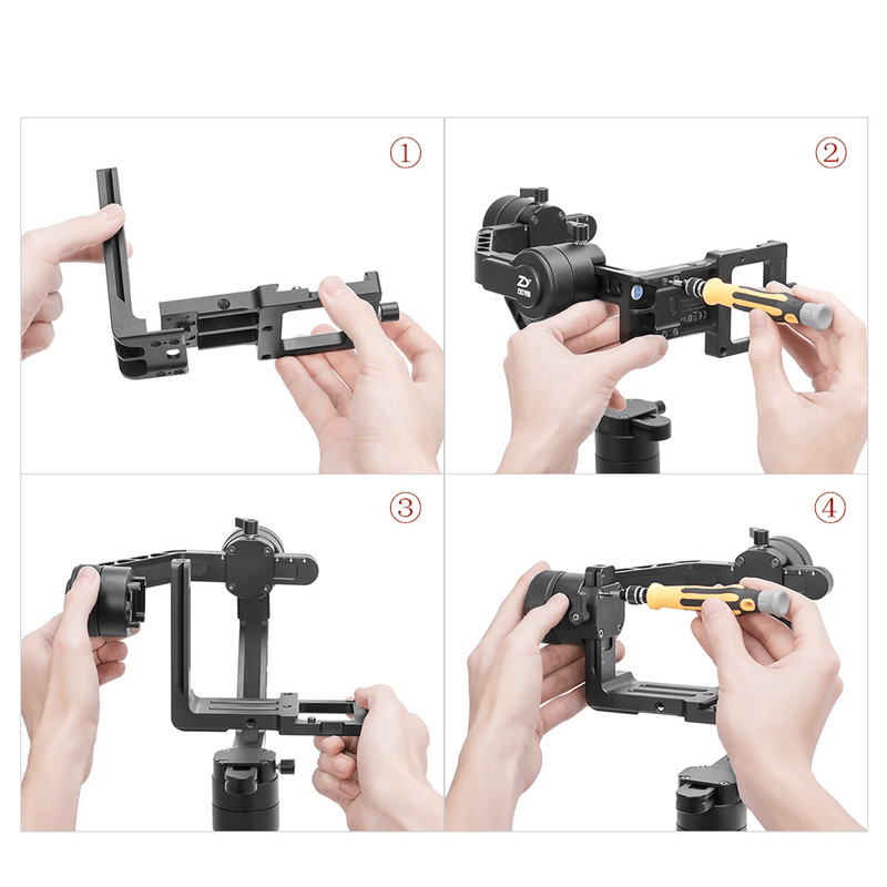 Plate-Ajuste-de-Gravidade-Zhiyun-GAP01-Camera-e-Lente-para-Gimbal-Crane-2-