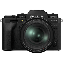 Kit Mirrorless FujiFilm X-T4 4K com Lente XF 16-80mm (Preta)