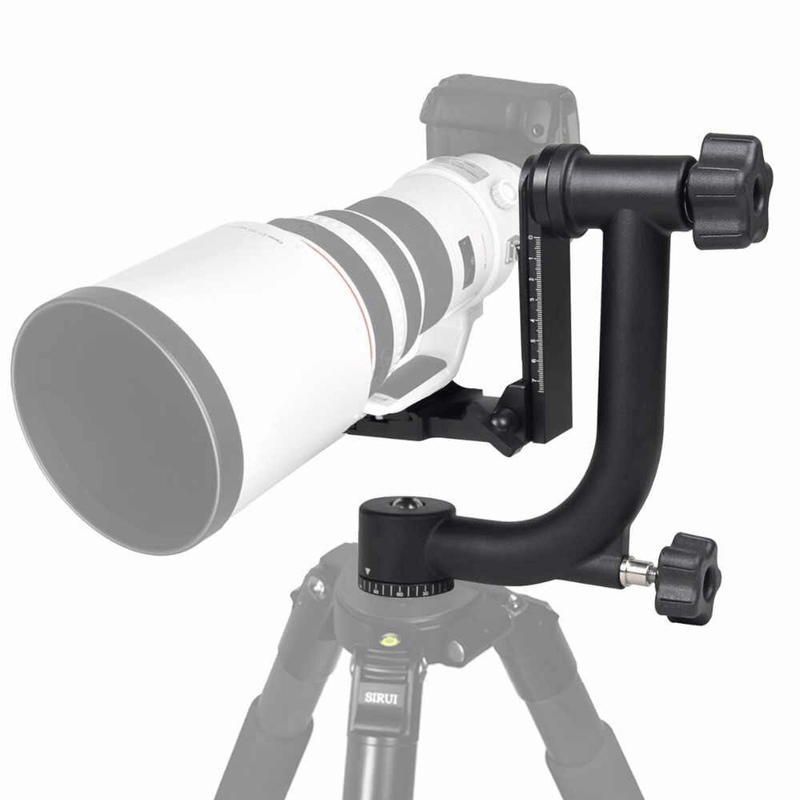 Cabeca-Panoramica-Gimbal-TeleFoto-BK-45-360-??graus-com-Placa-de-Liberacao-Rapida