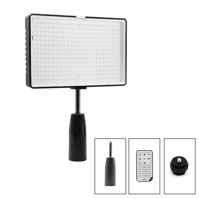 Iluminador-Led-TL-336A-Video-Light-Profissional-para-Cameras