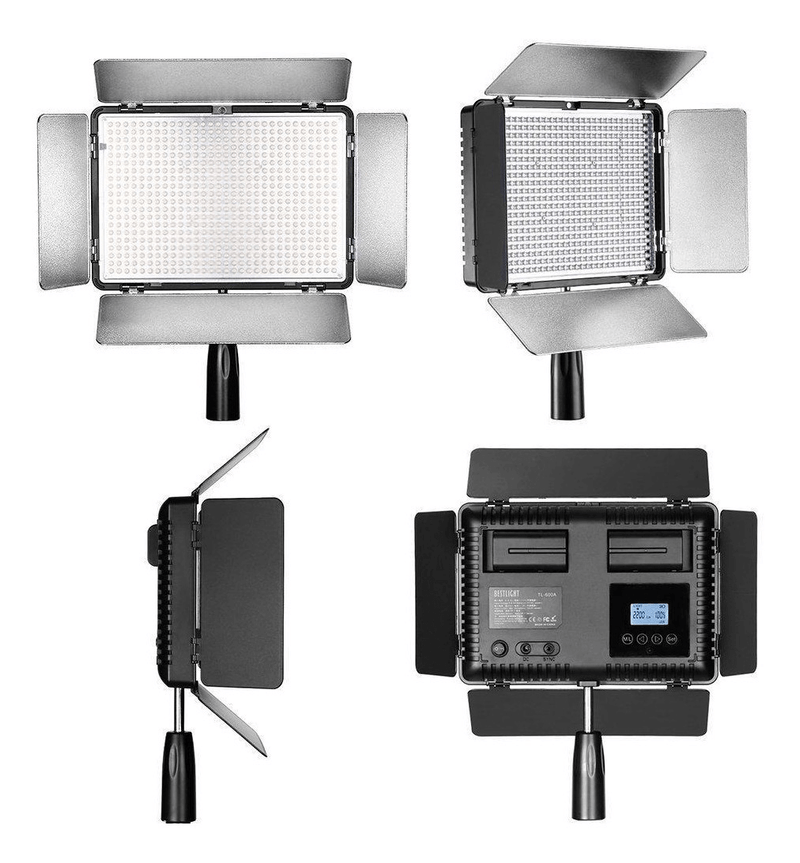 Iluminador-Led-Tl-600-25W-Video-Light-Profissional-5600K