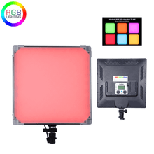 Iluminador Painel Led Slim NiceFoto TC-668 RGB Full Color 40W Video Light CRI95 (2x Baterias e Fonte Bivolt)