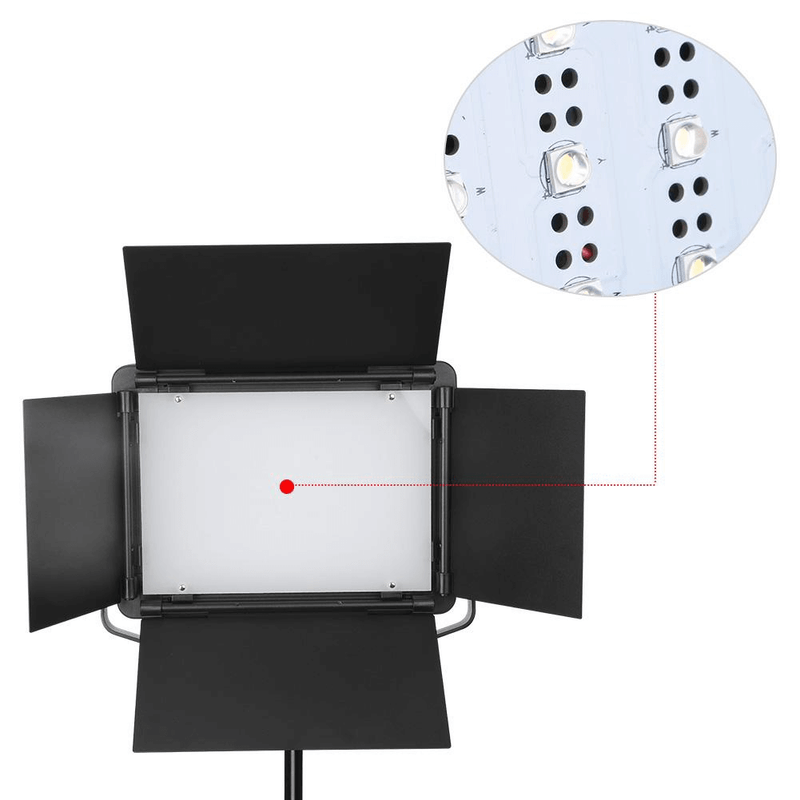 Iluminador-Painel-LED-Nicefoto-LED-880A-50w-Slim-Video-Light-Bi-Color-3200k-6500--Fonte-Bivolt-