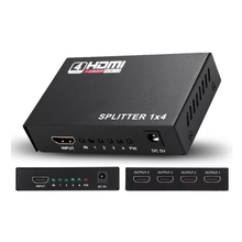 Distribuidor Sinal Splitter 1x4 HDMI Full Hd 1080p 3d Ver 1.4