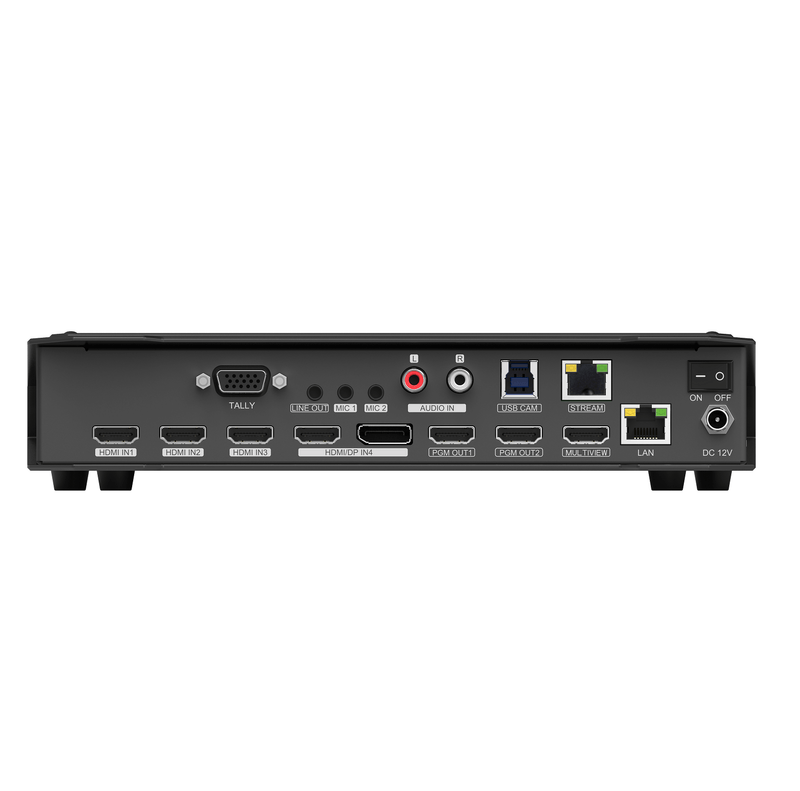 Mini-Switcher-NeoiD-Estudio-4-HDMI-DP-Multi-Formato-e-MultiView-Video-4-Canais