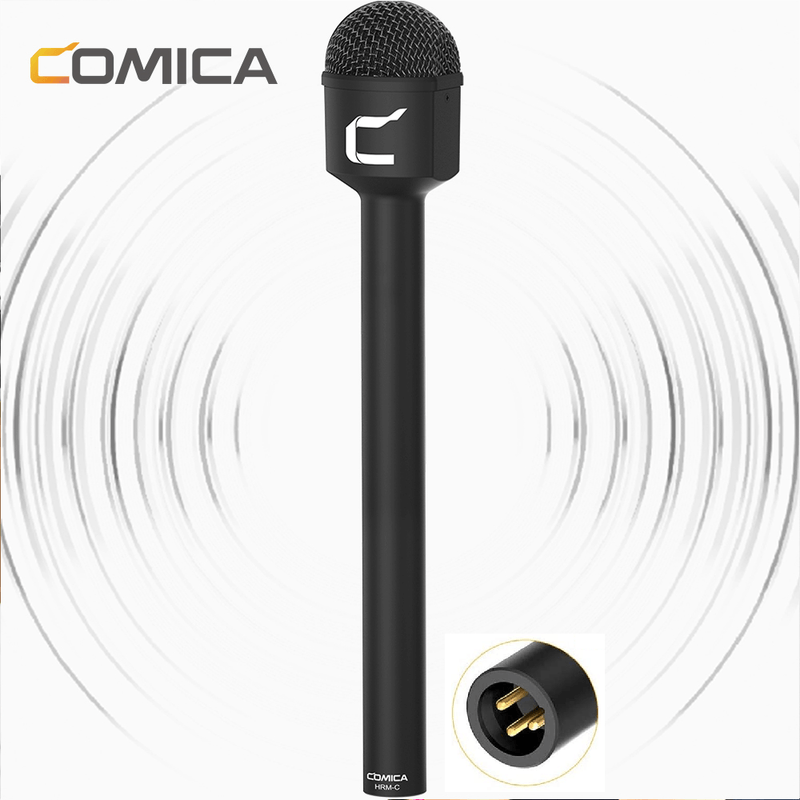 Microfone-Reporter-Comica-Audio-HRM-C-Portatil-Omnidirecional-XLR