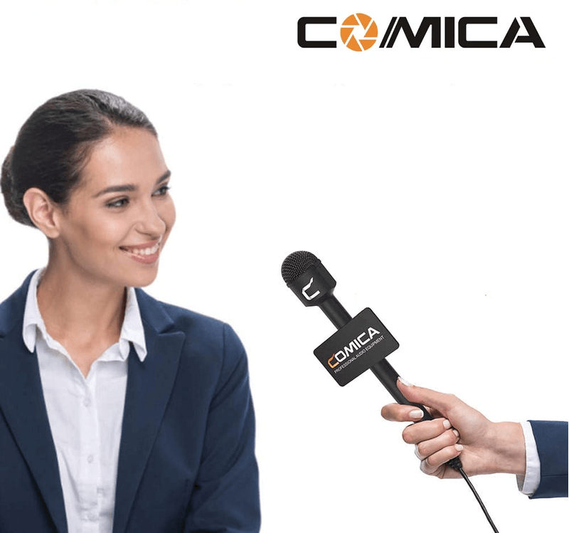 Microfone-Reporter-Comica-Audio-HRM-C-Portatil-Omnidirecional-XLR