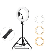 Iluminador-Led-Circular-12.5--Dimmable-36W-Ring-Light-Live-32cm-com-Controle-Remoto-Tripe-e-Suporte-SmartPhone-