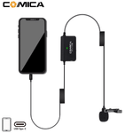 Microfone-Lapela-Comica-Sig.Lav-V05-UC-Omnidirectional-para-SmartPhones-Android--USB-Type-C-