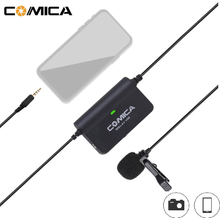 Microfone Lapela Comica Sig.Lav V05 Omnidirectional para Câmeras e SmartPhones (3.5mm TRRS)