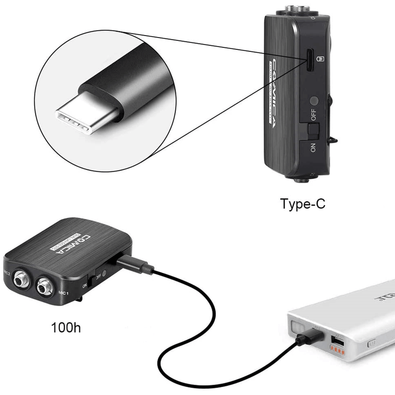 Microfone-Lapela-Duplo-Profissional-Comica-Dual.Lav-D03-STC-Condensador-TRss-3.5mm--USB-C-para-Cameras-e-SmartPhones