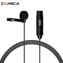 Microfone Lapela Comica CVM-V02C Cardióide com Conector XLR (1.8m)