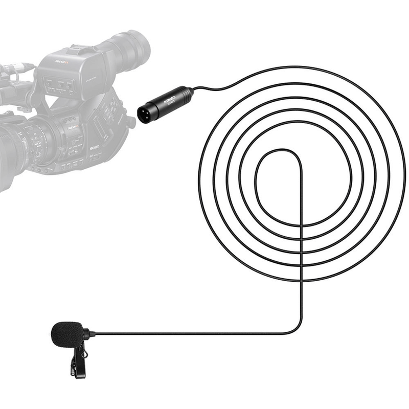 Microfone-Lapela-Comica-CVM-V02C-com-Conector-XLR--1.8m-