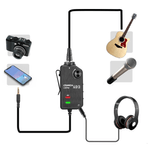 Interface-de-Audio-XLR-Guitarra-e-Microfone-Comica-LinkFlex-AD2-SmartPhones-e-Cameras--TRRs-3.5mm-