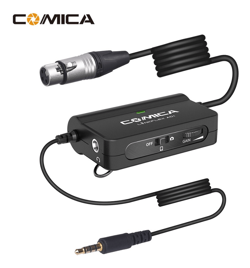 Interface-Pre-Amplificadora-Comica-Linkflex-AD1-XLR-3.5mm-para-Cameras-e-SmartPhones