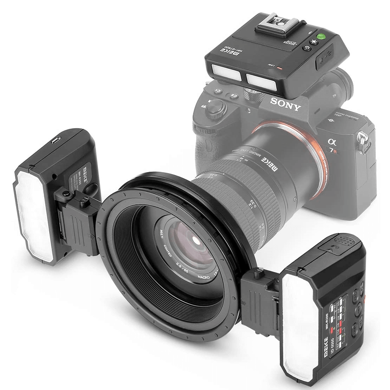 Flash-Circular-Macro-Meike-MK-MT24IIN-TTL-Ring-Flash-Twin-para-Sony