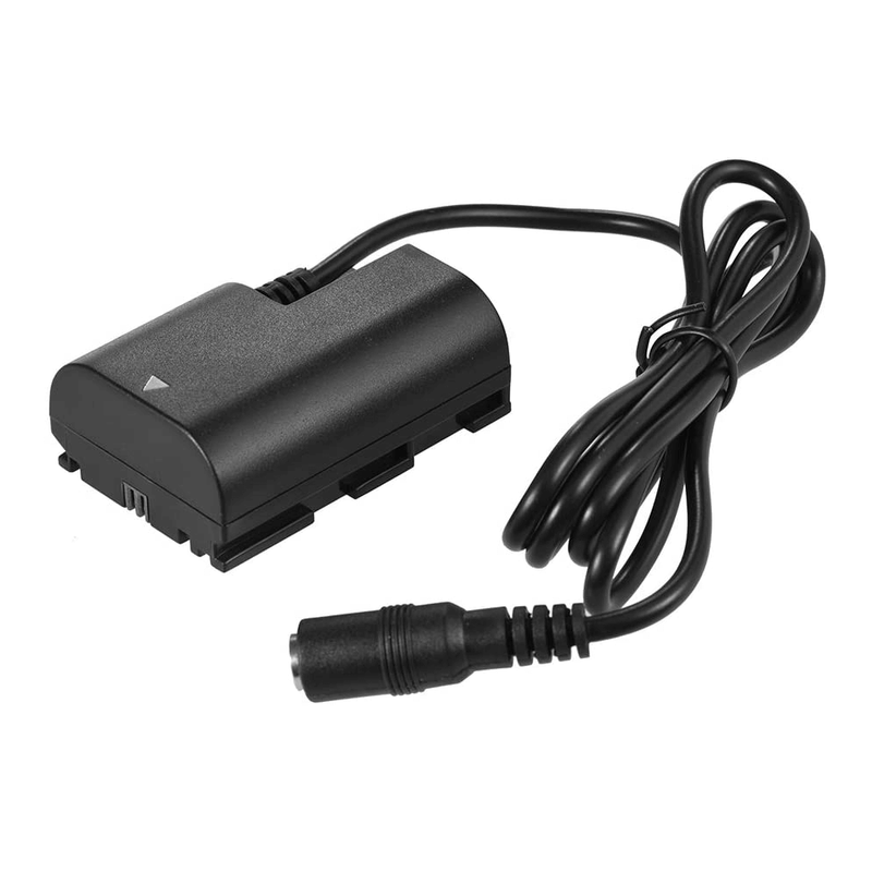 Adaptador-Acoplador-DC-DR-E6---Bateria-LP-E6-para-Cameras-Canon