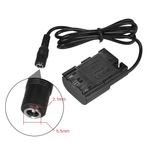 Adaptador-Acoplador-DC-DR-E6---Bateria-LP-E6-para-Cameras-Canon