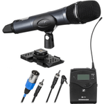 Sistema-Microfone-de-Mao-Sennheiser-EW-135P-G4-A1-Wireless-para-Montagem-em-Camera--A1-470-a-516MHz-