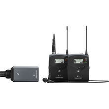 Sistema Microfone Lapela Sennheiser EW 100 ENG G4-G Wireless Transmissor XLR Montagem em Câmera (G:566-608MHz)