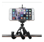 Mini-Tripe-de-Mesa-Flexivel-360°-com-Suporte-para-SmartPhone--Preto-