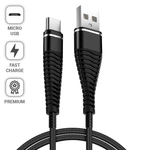 Cabo-USB-x-Micro-USB--V8--Carregamento-Rapido-2.4A-de-1m---Preto