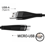 Cabo-USB-x-Micro-USB--V8--Carregamento-Rapido-2.4A-de-1m---Preto