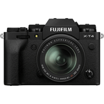 Kit-Video-FujiFilm-X-T4-4K-com-XF-18-55mm---Sistema-Lapela-Sem-Fio-LensGo-318C---Bateria-NP-W235-e-Filtro-UV-58mm