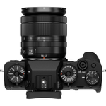 Kit-Video-FujiFilm-X-T4-4K-com-XF-18-55mm---Sistema-Lapela-Sem-Fio-LensGo-318C---Bateria-NP-W235-e-Filtro-UV-58mm