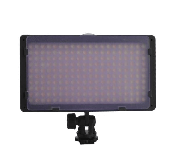 Iluminador-Led-Sun-Gun-CN-LUX2200-200Leds-Video-Light-Bi-Color-3200K-5400K-para-Filmadoras-e-Cameras