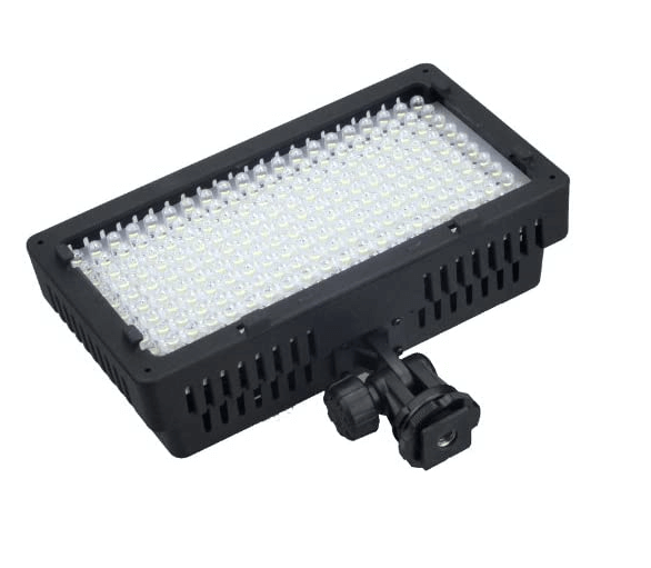 Iluminador-Led-Sun-Gun-CN-LUX2200-200Leds-Video-Light-Bi-Color-3200K-5400K-para-Filmadoras-e-Cameras