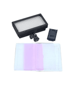 Iluminador-Led-Sun-Gun-CN-LUX2200-200Leds-Video-Light-Bi-Color-3200K-5400K-para-Filmadoras-e-Cameras