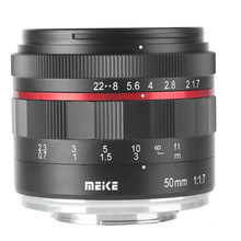 Lente Meike 50mm f/1.7 Manual para FujiFilm X-Mount