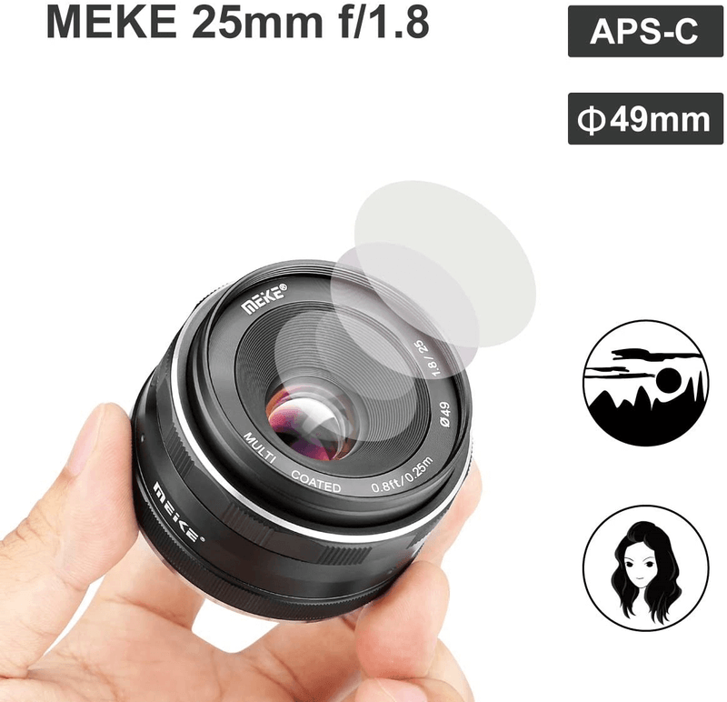 Lente-Meike-25mm-f-1.8-Manual-M4-3--Micro-Quatro-Tercos-